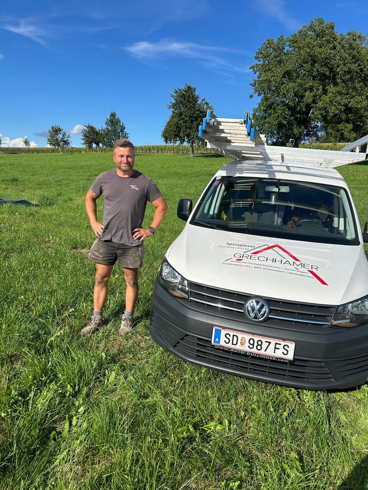 David Ruhmannseder, Prokurist & Spenglermeister bei Grechhamer Dachsysteme